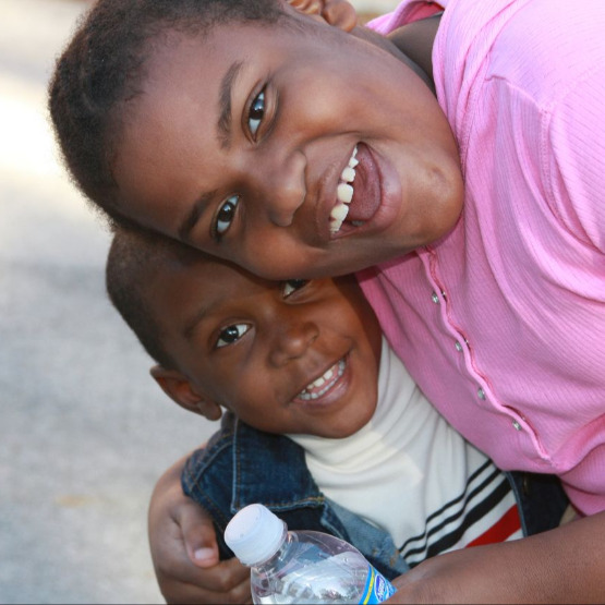 Child on Church Grounds